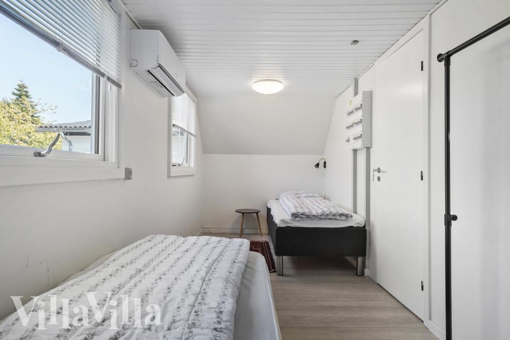 Soveværelse I luksushus nr. 1016 i Lolland/Falster/Møn