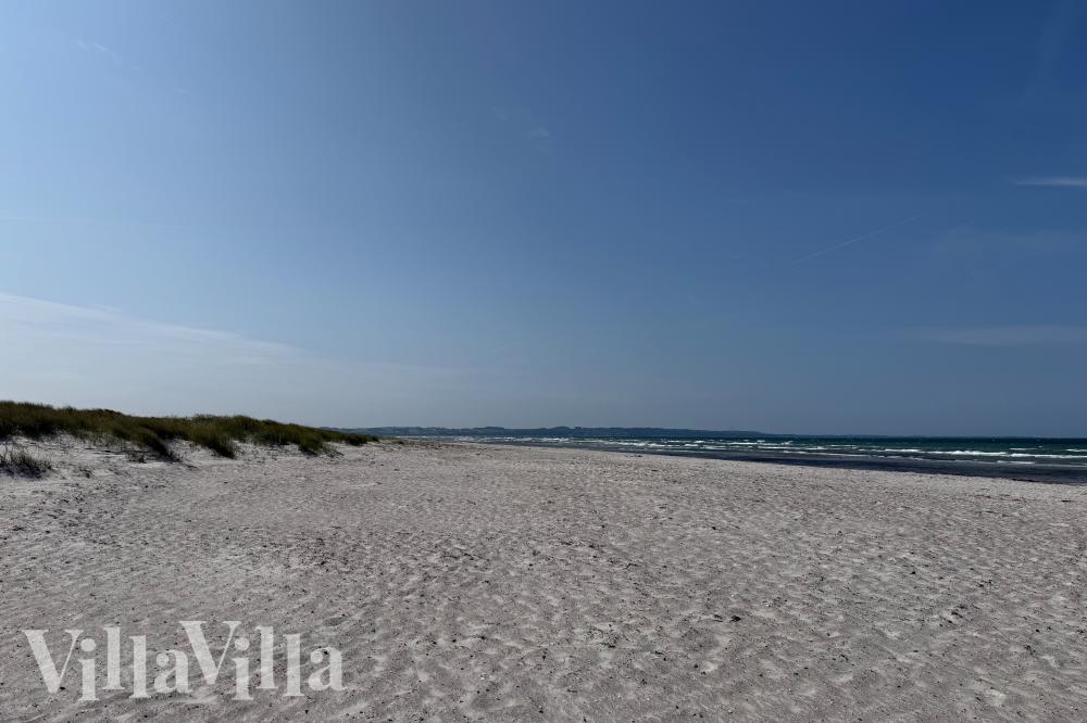 Den dejlige strand nær luksushus 1016 ved Lolland/Falster/Møn.