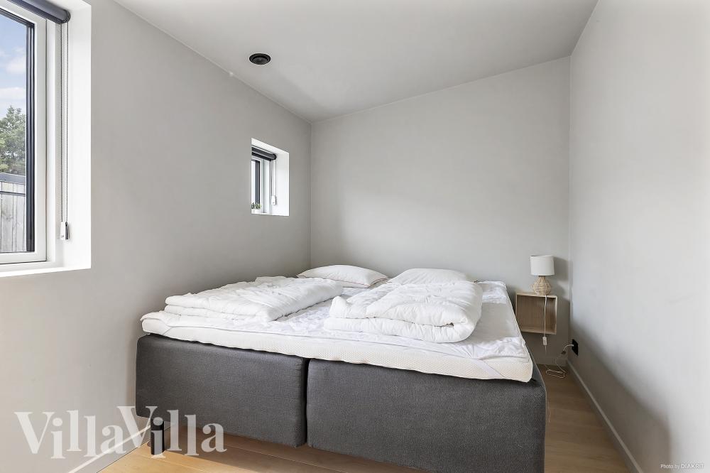 Der er 12 sovepladser i luksushus nr. 1030